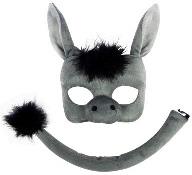 Deluxe Donkey Mask and Tail