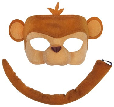 Deluxe Monkey Mask and Tail