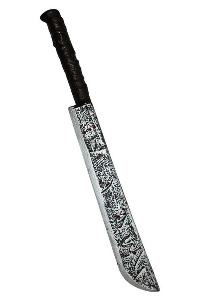 Machete Jumbo Blood Splatters Costume Accessories Unisex