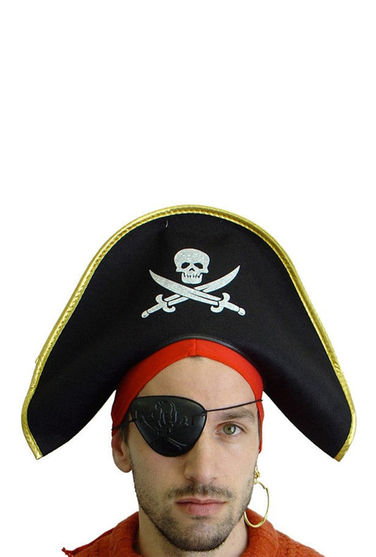 Skull & Crossbones Pirate Hat
