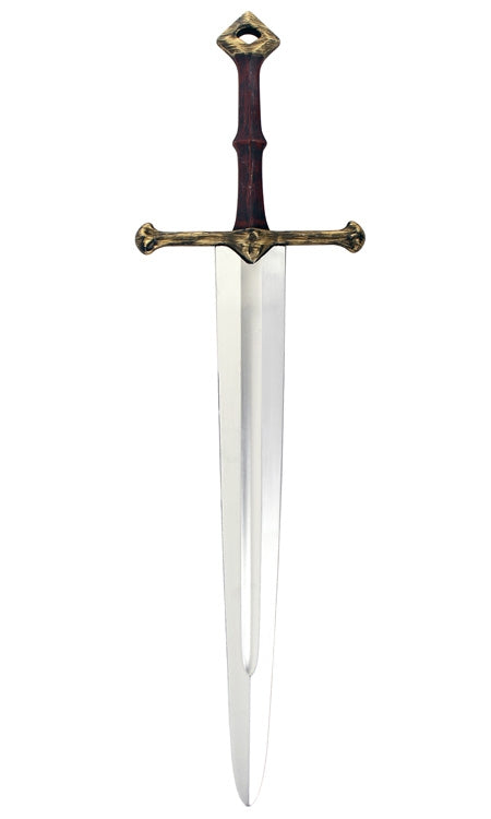 Medieval Sword with Redwood Look Handle