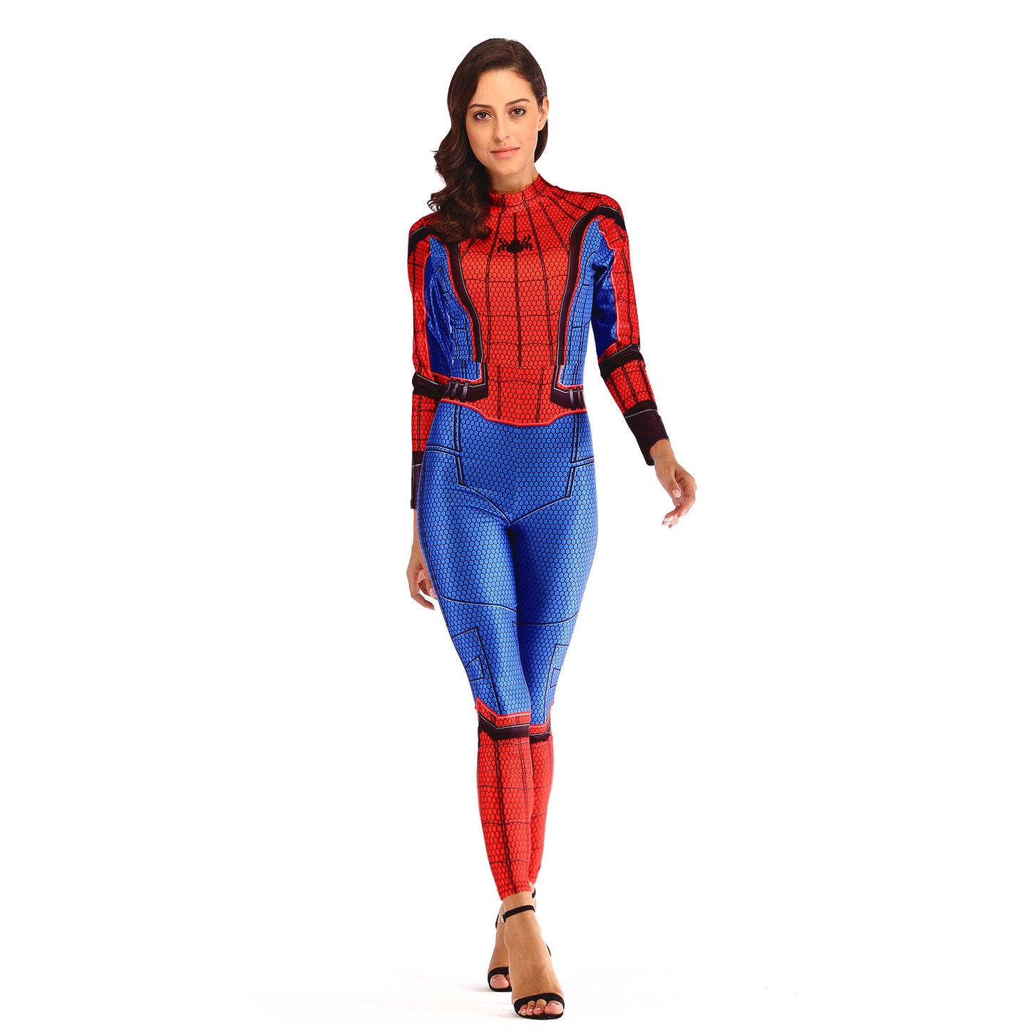 Ladies Spiderman Bodysuit Costume