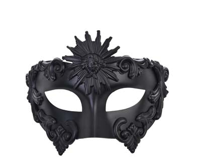 Tesla Black Roman Eye Mask