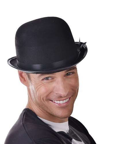 Standard Black Bowler Hat