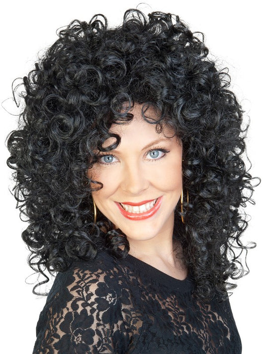 Black Curly Cher Wig