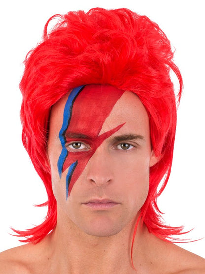 Ziggy Stardust Red Wig