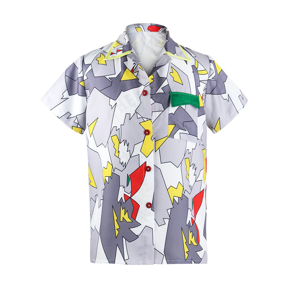 Stranger Things 90s Geometric Shirt