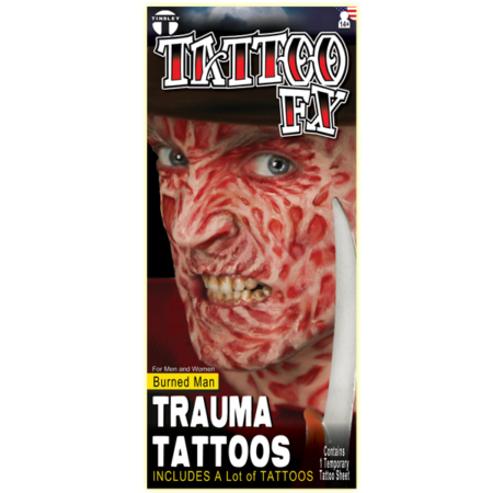 Torched Temporary Tattoos