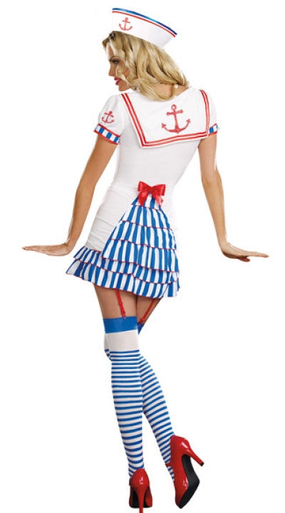 Ruffled Sailor Dress