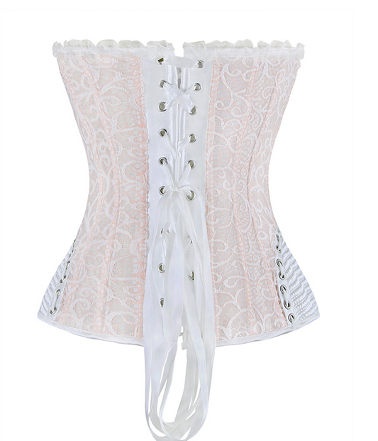 Classic White Overbust Corset Perth