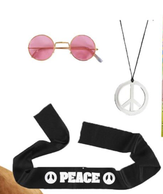 Peace Hippie Accessory Kit
