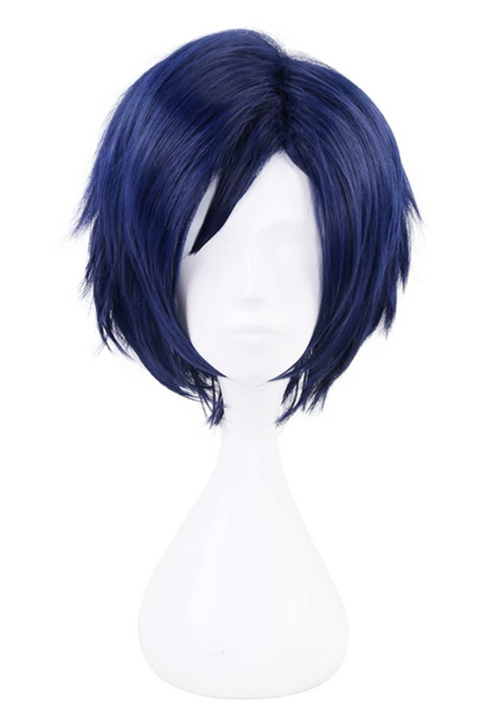 My Hero Academia Tenya Iida Short Blue Cosplay Wig