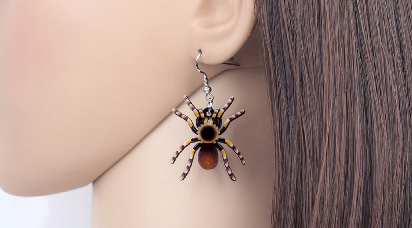 Tarantula Spider Earrings