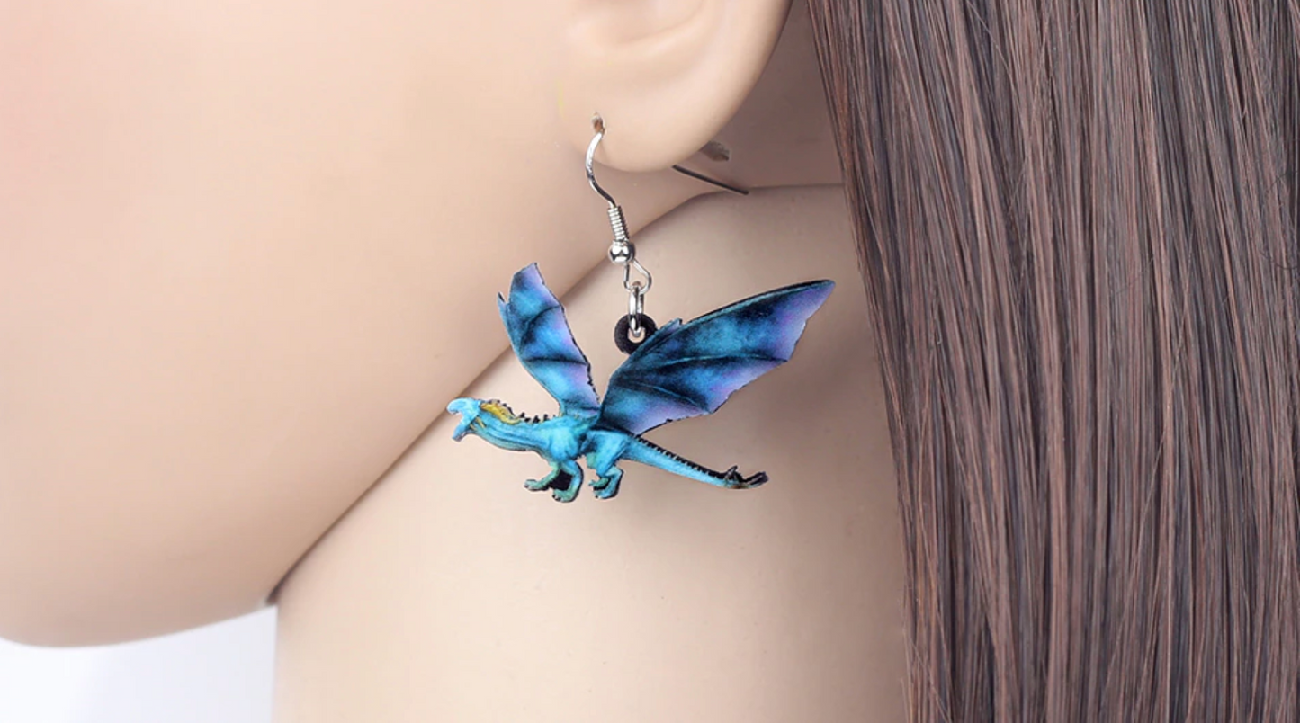 Dragon Earrings