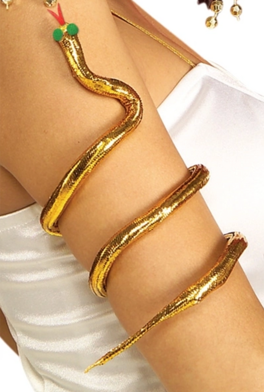 Cleopatra Gold Snake Arm Band