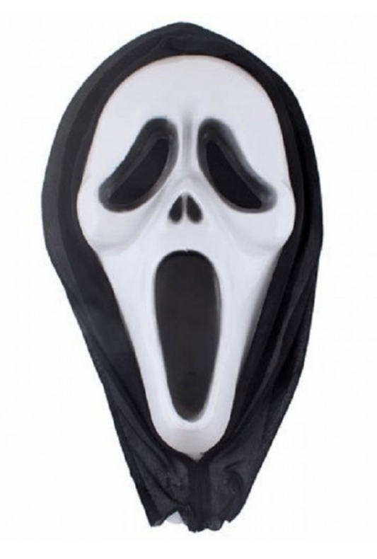 Plastic Scream Ghostface Mask
