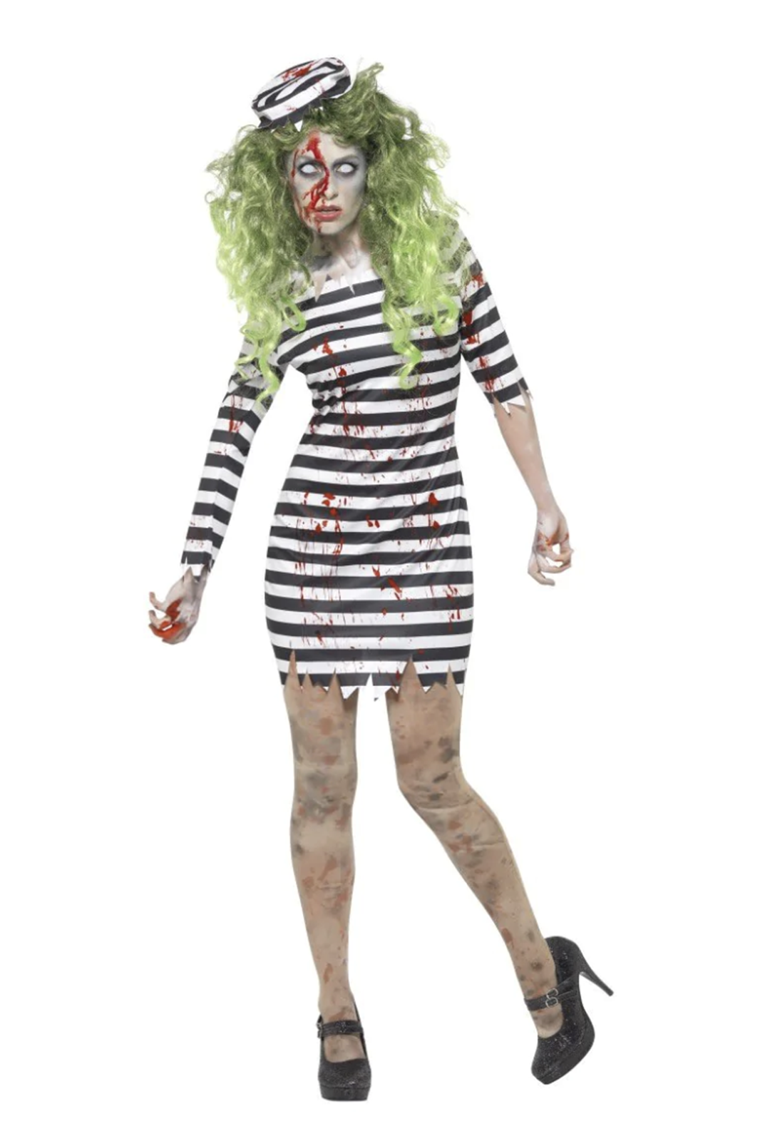 Zombie Jail Bird Costume