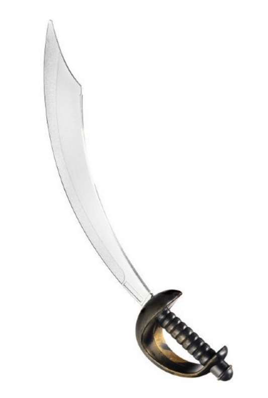 Gold Pirate Cutlass Sword