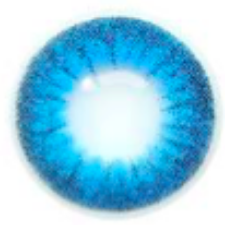 Party Lens #44 Natural Blue Contact Lenses