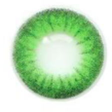 Party Lens #45 Natural Green Contact Lenses