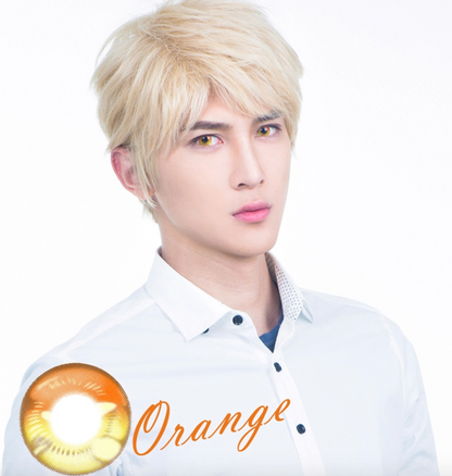 Orange Anime Contact Lenses