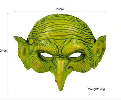 Green Goblin Witch Mask