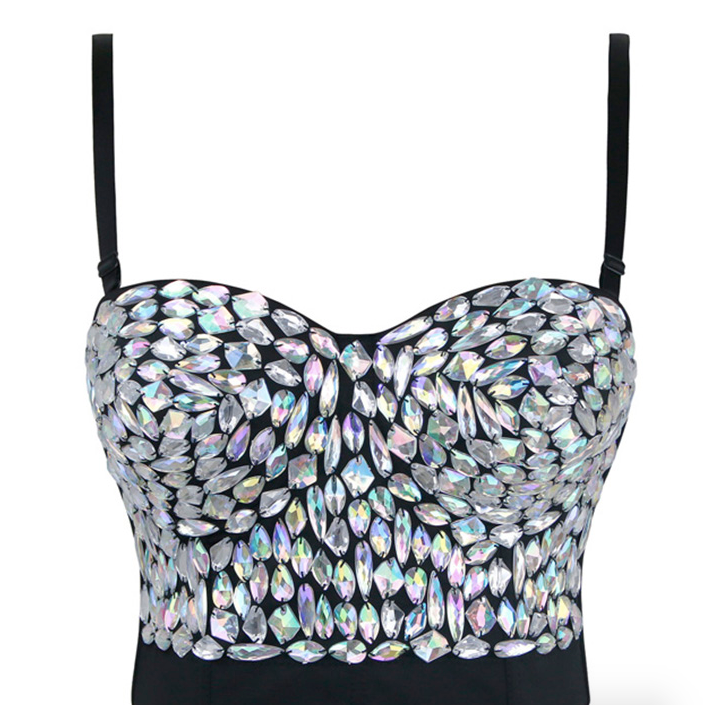 Jewelled bralette sales