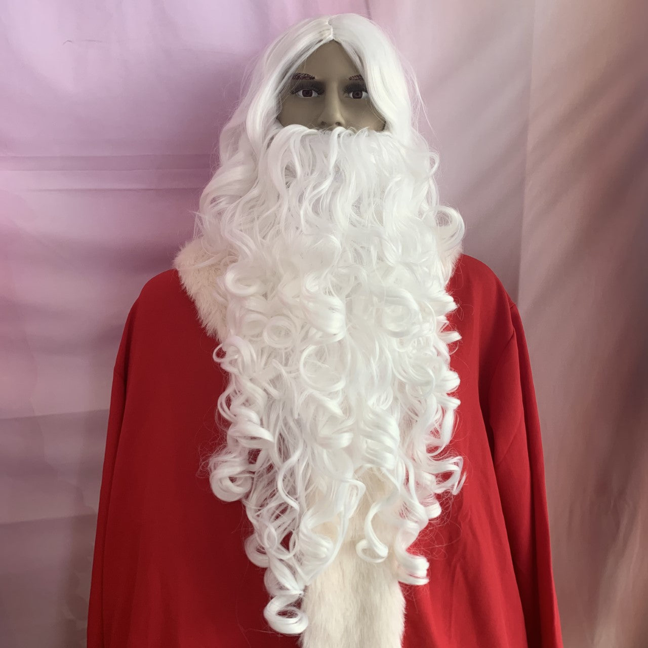 Deluxe Santa Wig and Beard Set