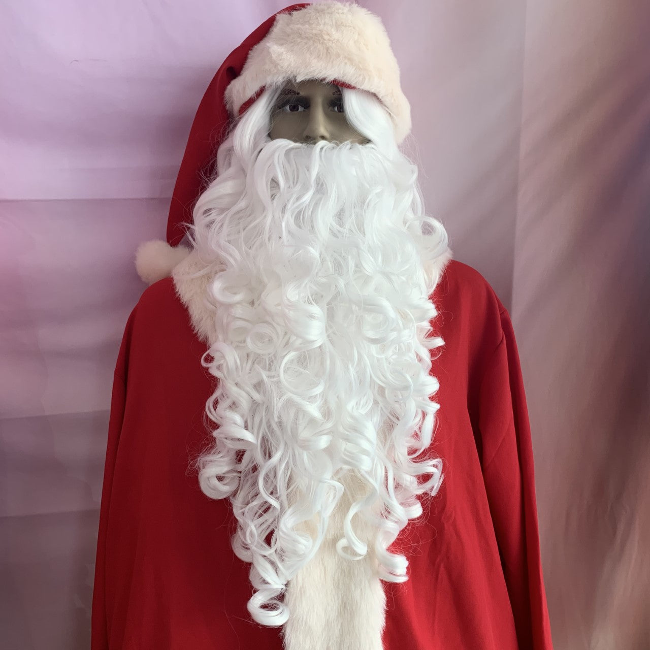 Deluxe Santa Wig and Beard Set
