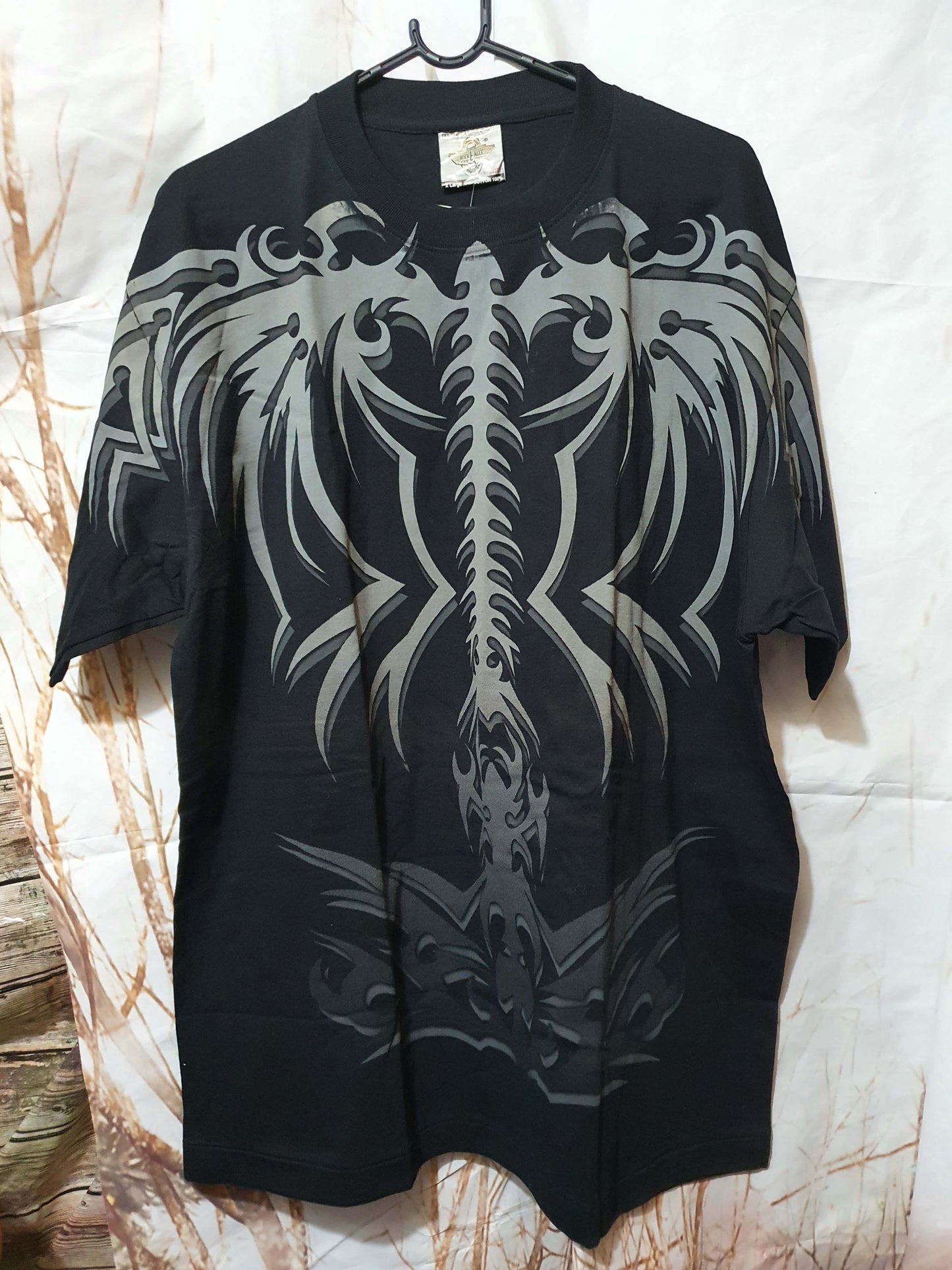 Short Sleeved Dragon Skelton Wings