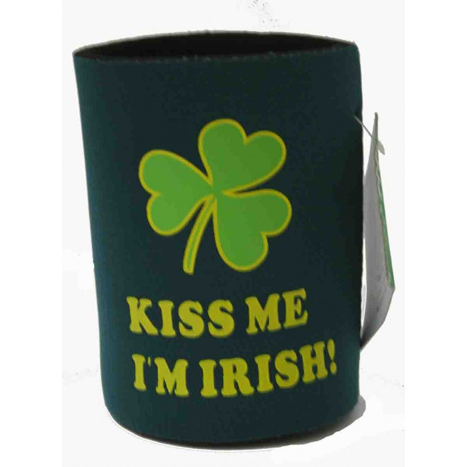 St Pat's "Kiss Me I'm Irish" Stubby Holder