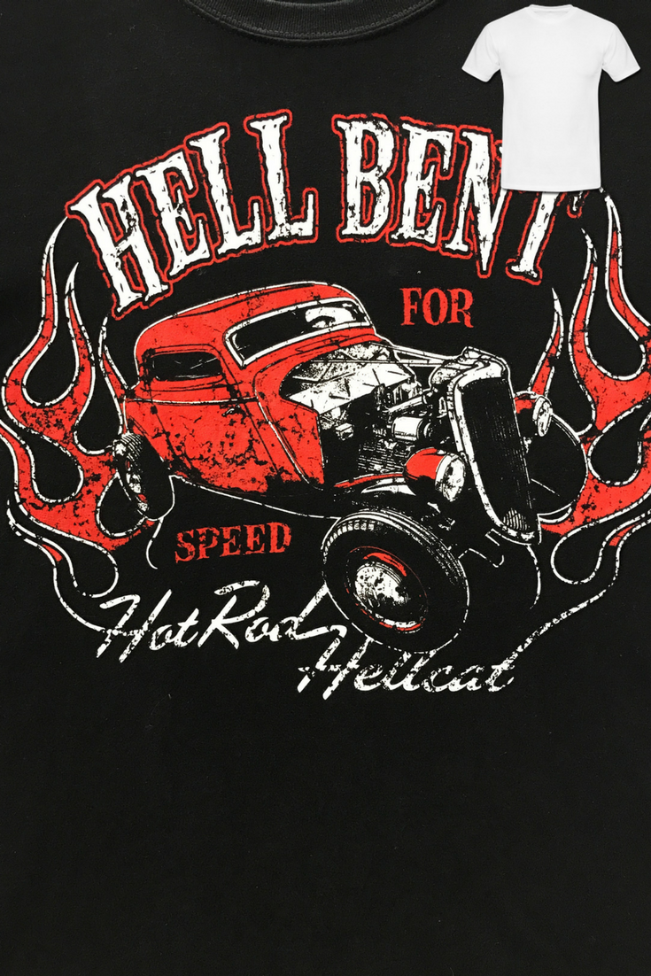 Hotrod Hellcat: Hell Bent for Speed Men's T-Shirt