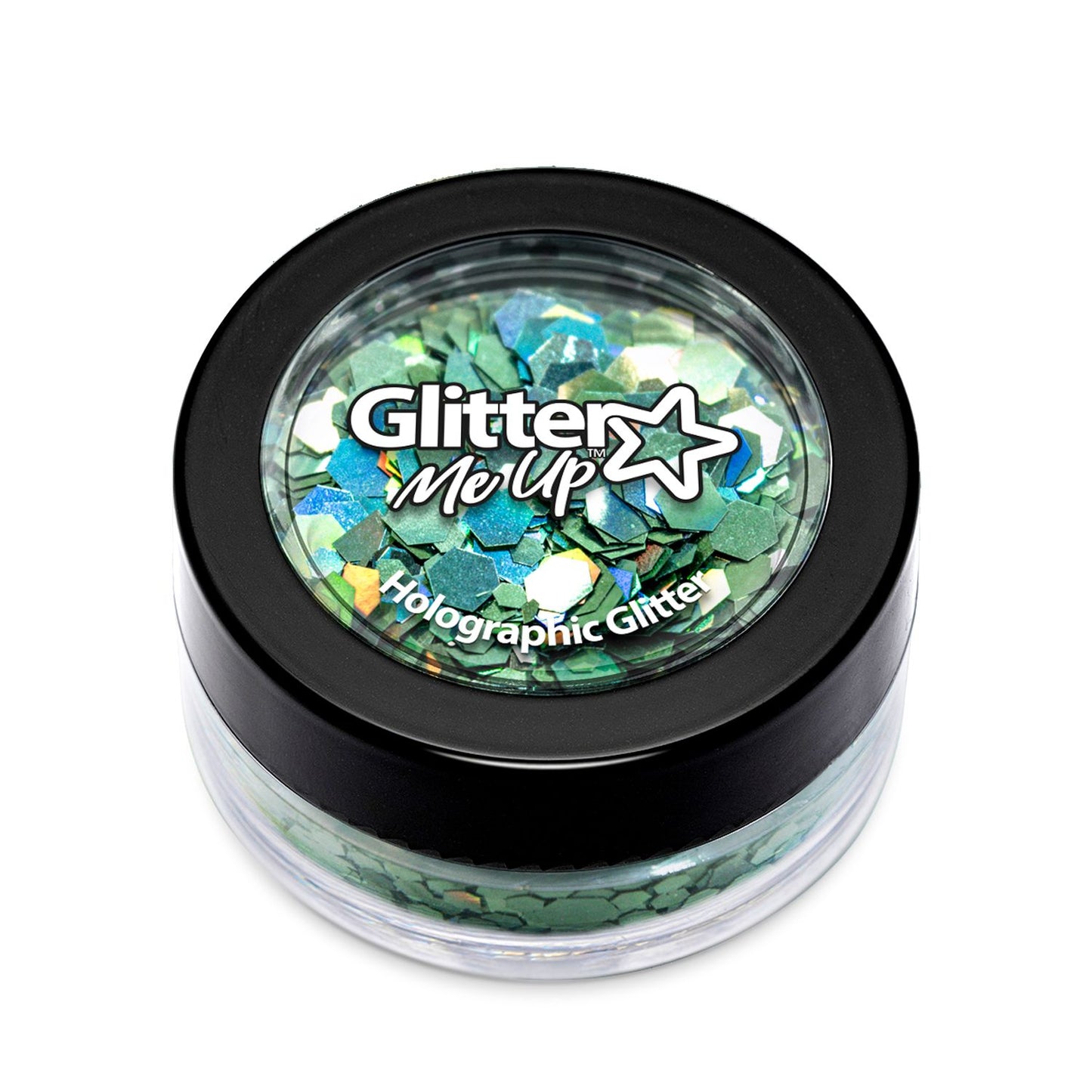 Holographic Chunky Glitter Blends -  Green Envy