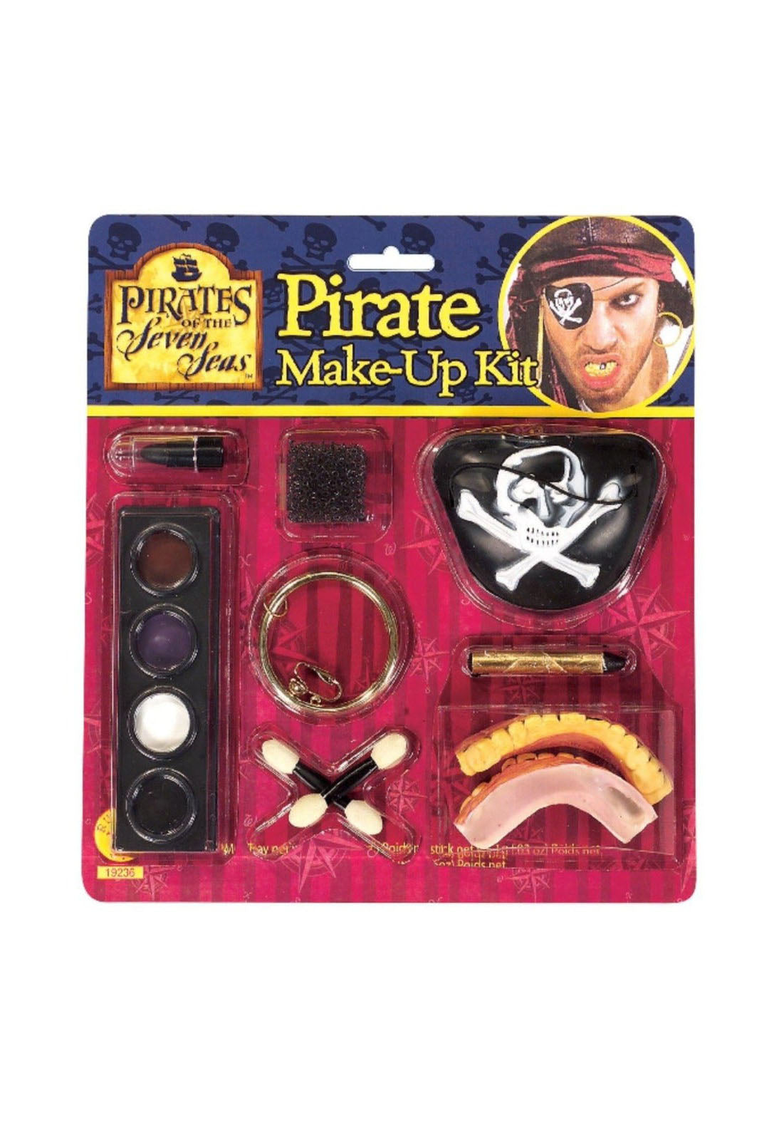 Carribean Pirate Make Up Kit