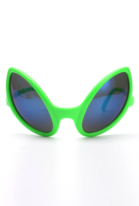 Green Alien Glasses