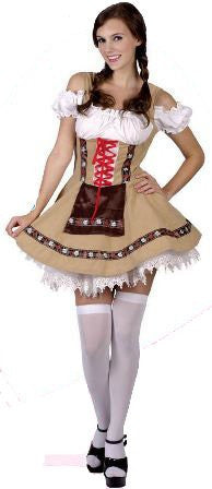 Oktoberfest Alpine Girl Costume