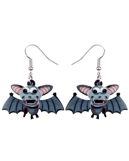 Spooky Bat Earrings