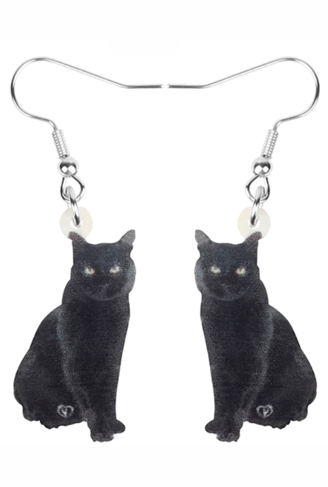 Black Cat Earrings