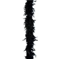 Black Feather Boa