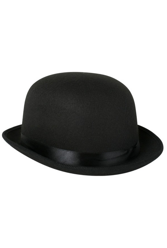 Classic Black Bowler Hat