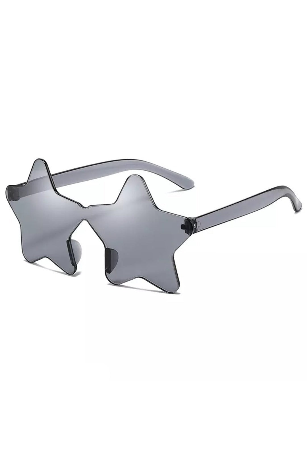 Black Star Rimless Sunglasses