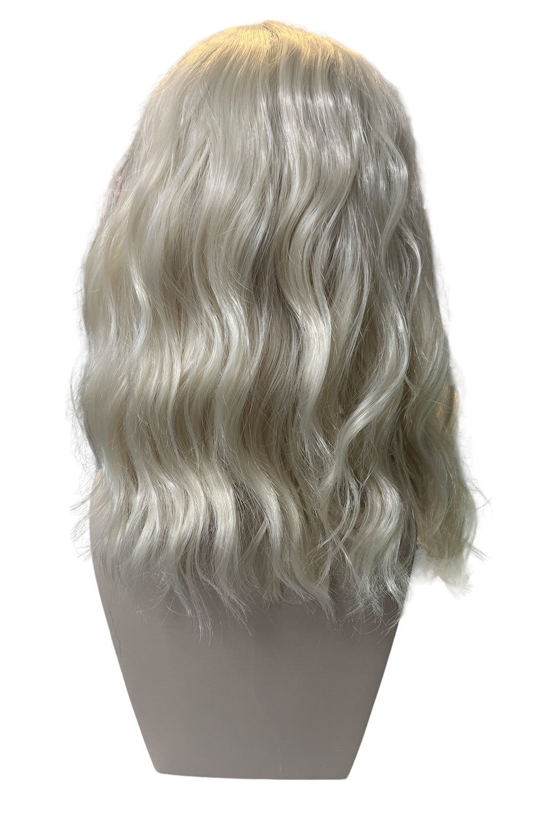 Light Blonde Shoulder Length Loose Wave Wig