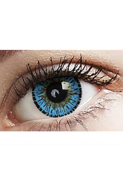 Blue Freshtone Eye-to-Eye Circle Lenses