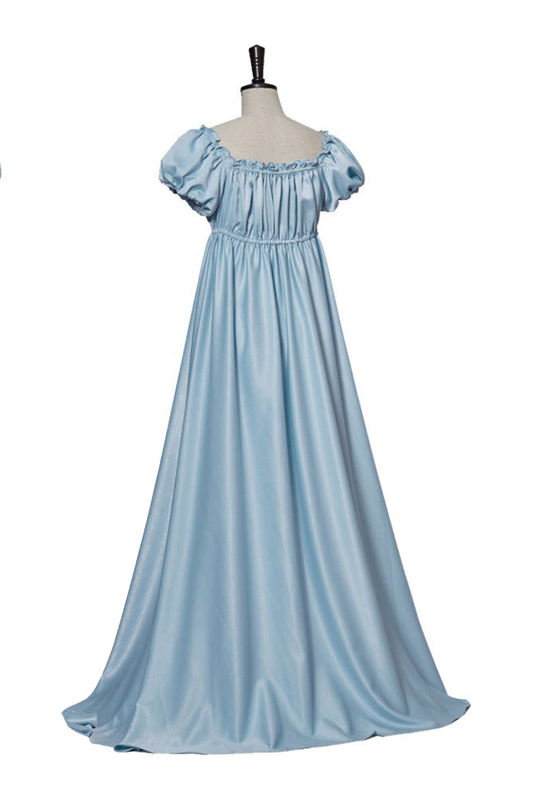 Blue Daphne Regency Dress