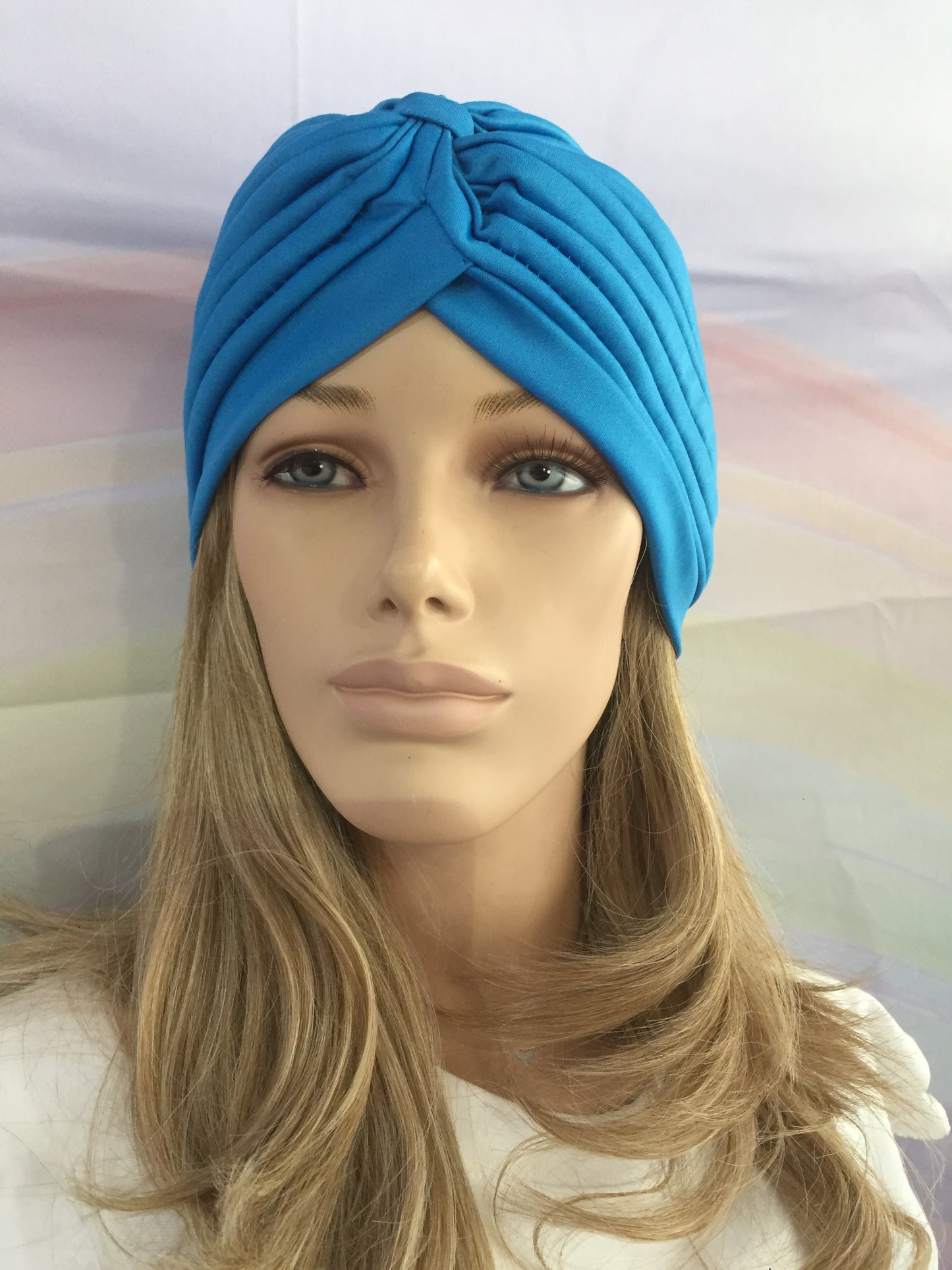 Bright Blue Turban
