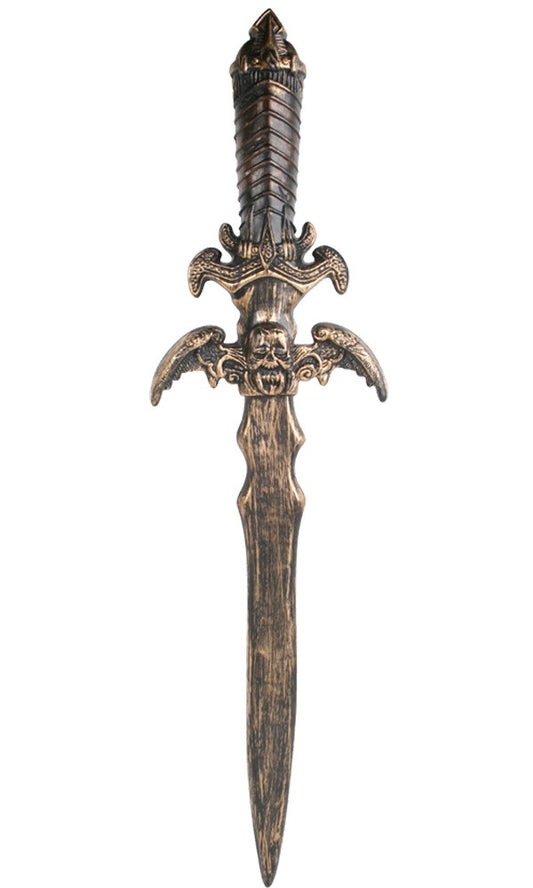 Bronze Sword with Skull