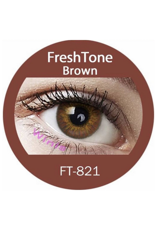 Freshtone Blends: Brown Contact Lenses