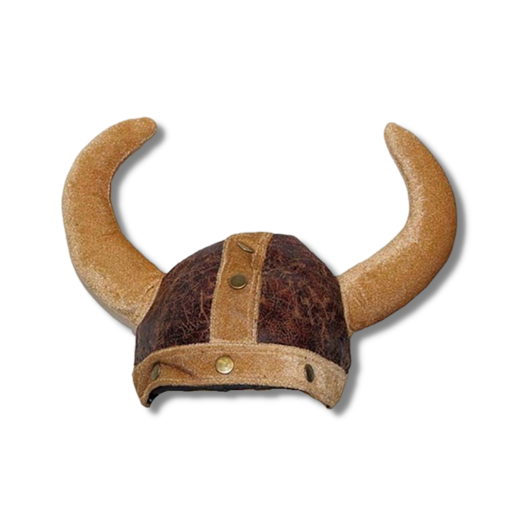 Soft Brown Viking Hat