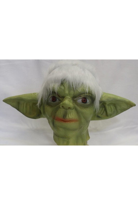 Latex Yoda with Hair Mask