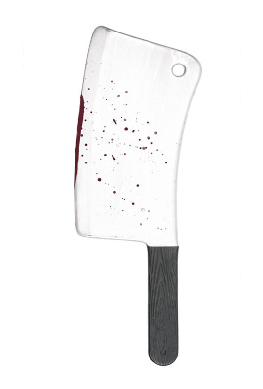 Deluxe Cleaver Prop with Blood